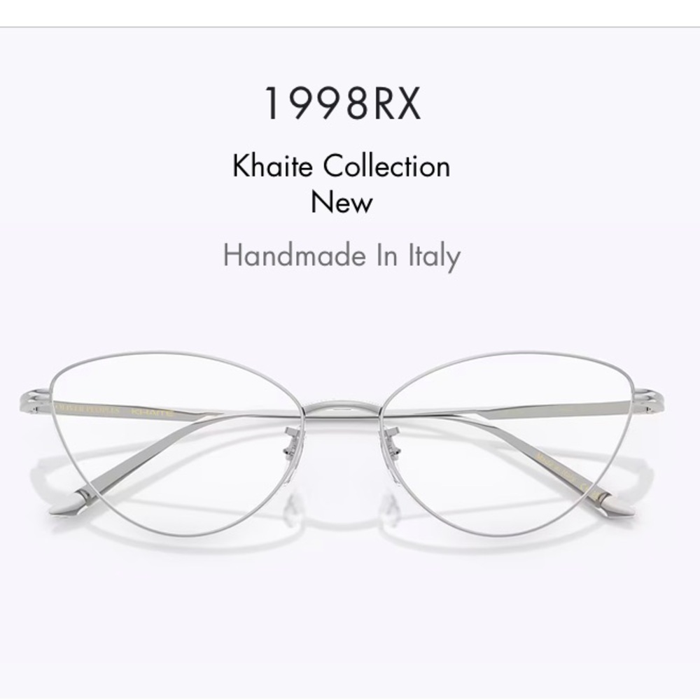 Brand New Oliver Peoples Khaite Eyeglasses